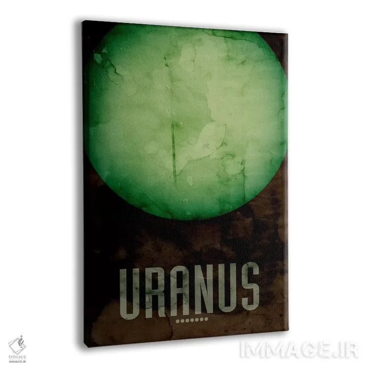تابلو سیاره اورانوس اثر مایکل تامپست - نمای پرسپکتیو محصول