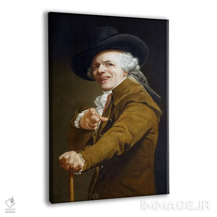 تابلو خودنگاره ژوزف دوکرو اثر جوزف دوکره - نمای پرسپکتیو محصول