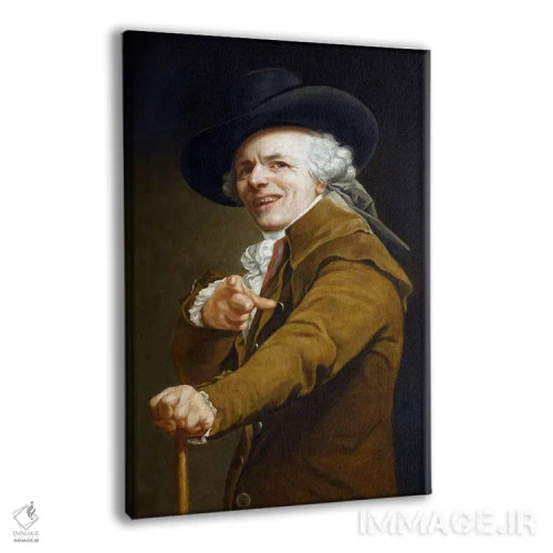 تابلو خودنگاره ژوزف دوکرو اثر جوزف دوکره - نمای پرسپکتیو محصول