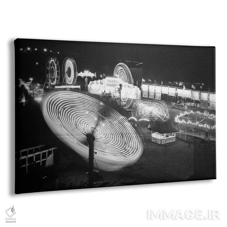 تابلو وسایل بازی نمایشگاه ایالتی نبراسکا اثر هنرمند ناشناس - نمای پرسپکتیو محصول