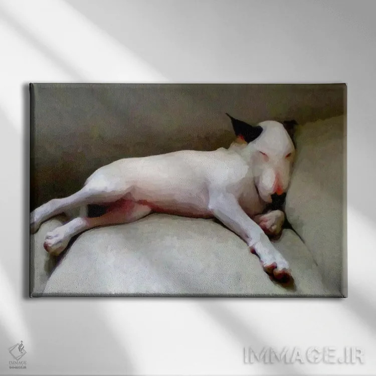 تابلو بول تریر اثر مایکل تامپست - نمای روبهرو روی دیوار