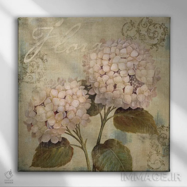 تابلو زینتآلات II اثر دافنه بریسونِه - نمای روبهرو روی دیوار