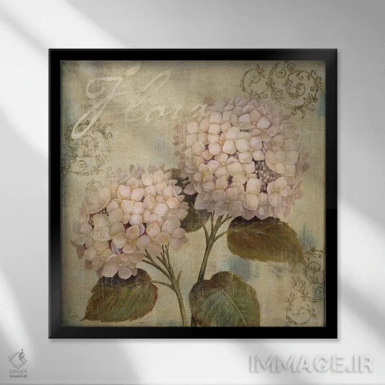 تابلو زینتآلات II اثر دافنه بریسونِه - نمای قابدار مشکی