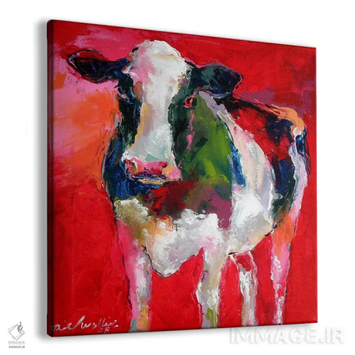 تابلو گاو اثر ریچارد والیش - نمای پرسپکتیو محصول