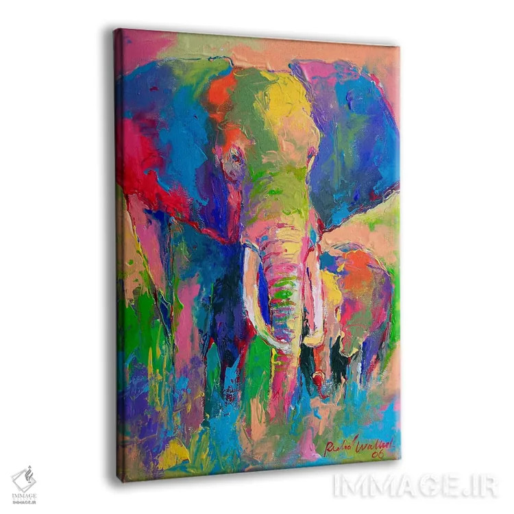 تابلو فیل اثر ریچارد والیش - نمای پرسپکتیو محصول