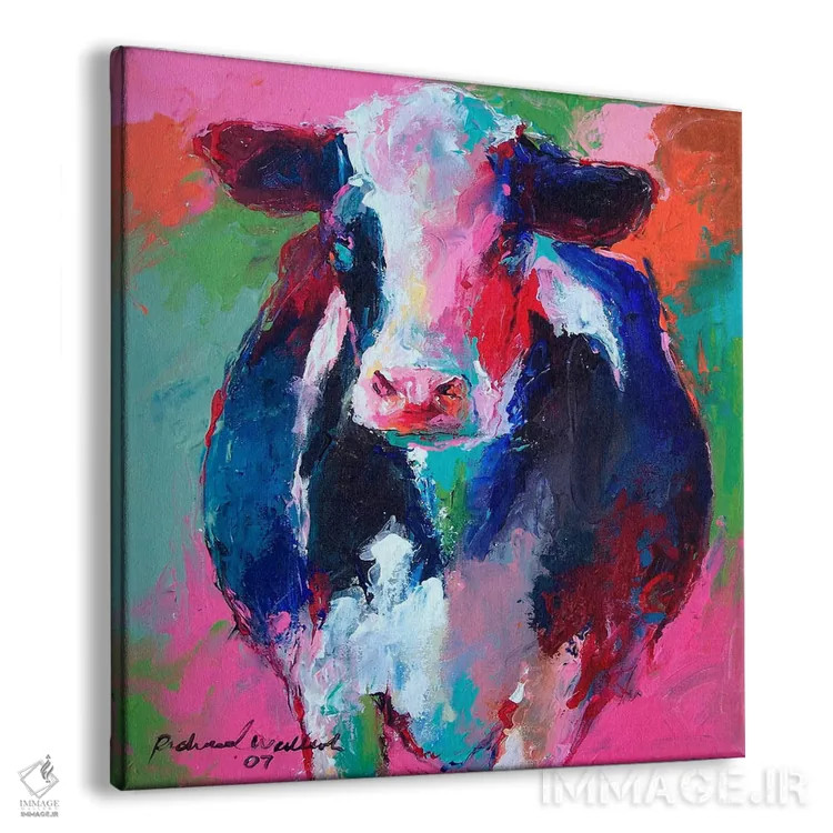 تابلو گاو II اثر ریچارد والیش - نمای پرسپکتیو محصول