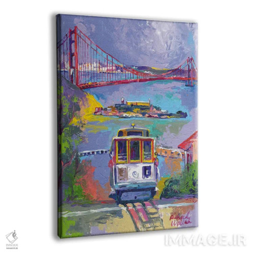 تابلو سانفرانسیسکو اثر ریچارد والیش - نمای پرسپکتیو محصول