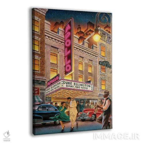 تابلو فانتزی آپولو اثر کیت مالِت - نمای پرسپکتیو محصول