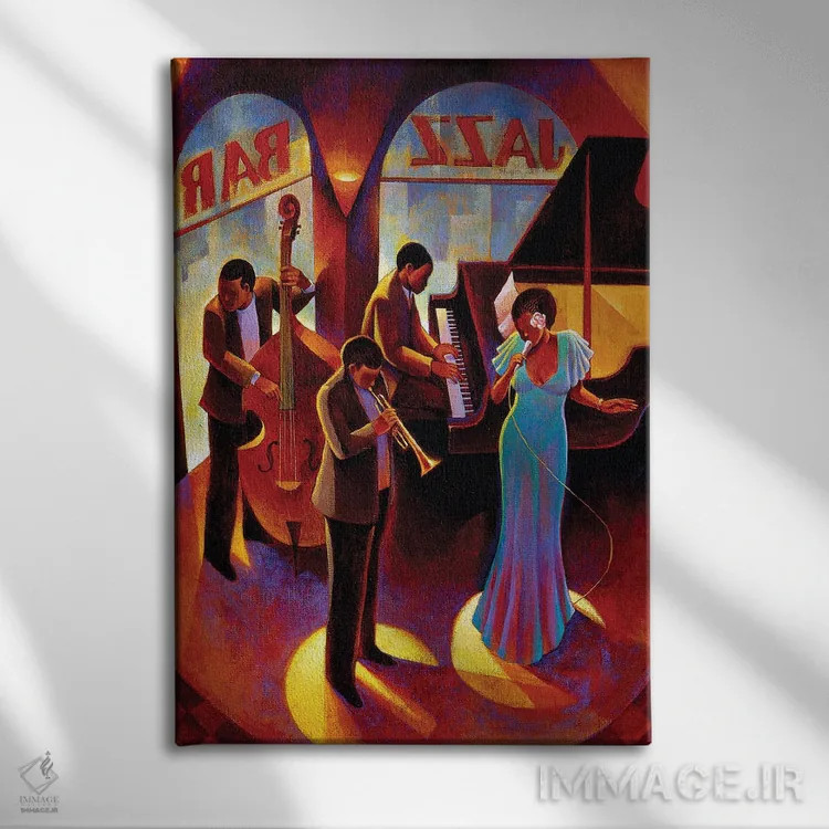 تابلو در بالاترین نقطه اثر کیت مالِت - نمای روبهرو روی دیوار