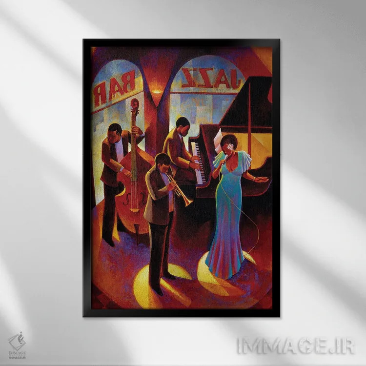 تابلو در بالاترین نقطه اثر کیت مالِت - نمای قابدار مشکی