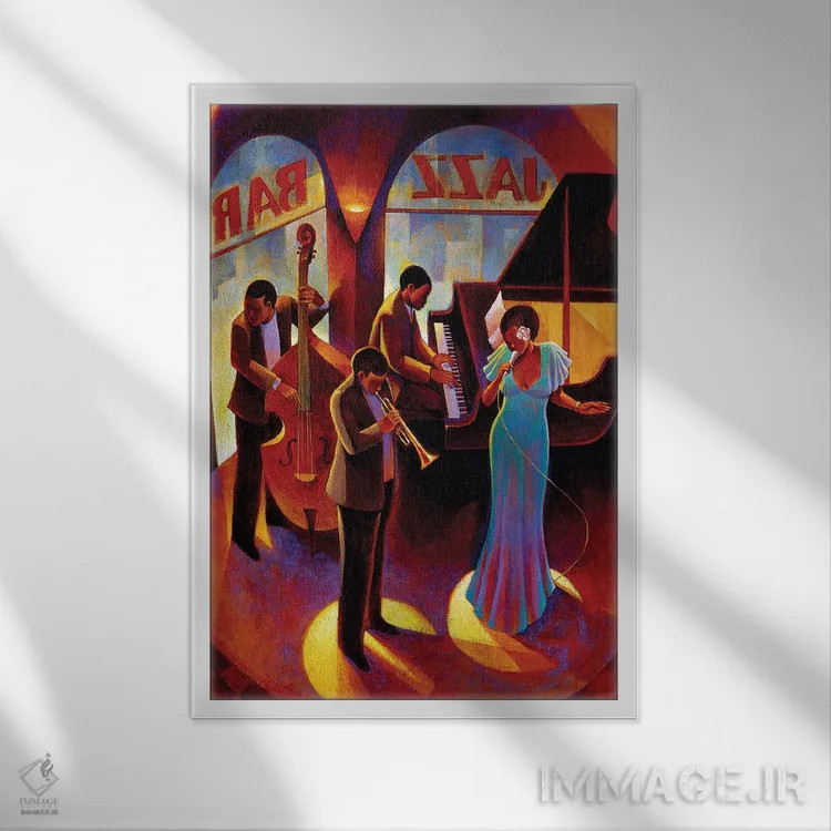 تابلو در بالاترین نقطه اثر کیت مالِت - نمای قابدار سفید