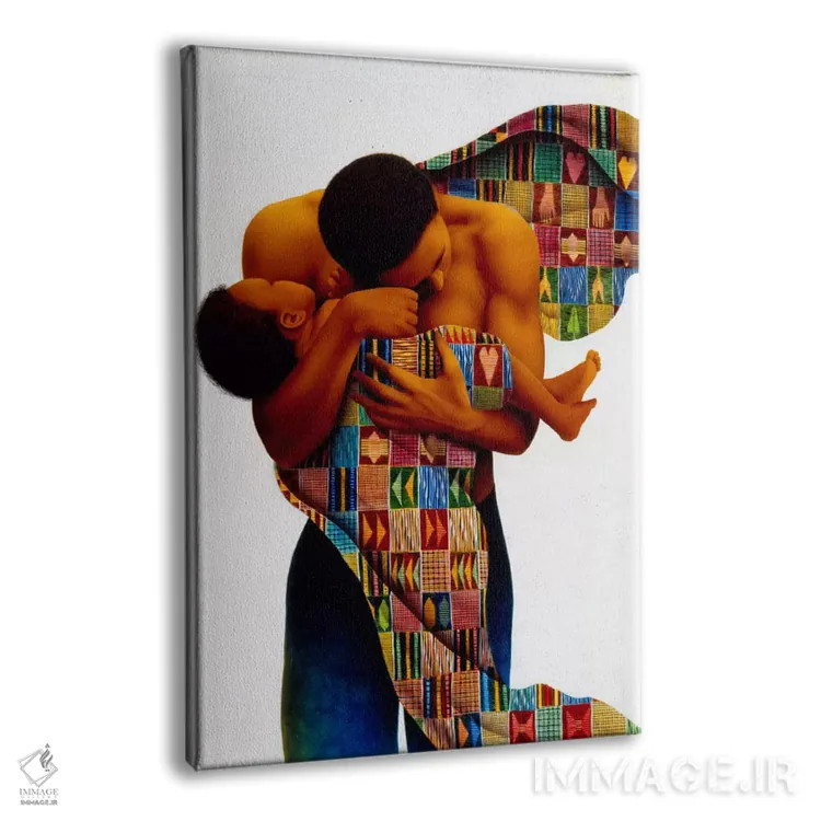 تابلو عشق پناهبخش اثر کیت مالِت - نمای پرسپکتیو محصول