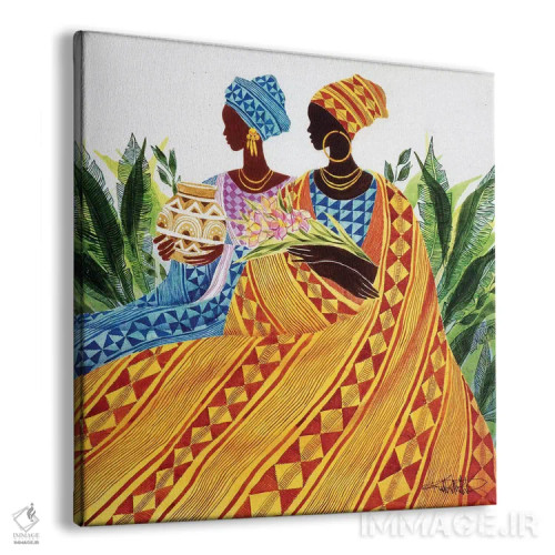 تابلو دو خواهر اثر کیت مالِت - نمای پرسپکتیو محصول