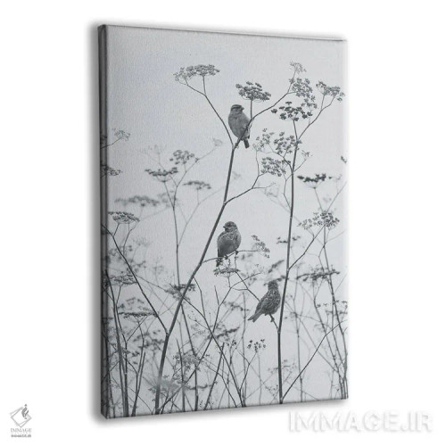 تابلو استامپ ژاپنی (چاپ سنتی) اثر آنابل شابر - نمای پرسپکتیو محصول