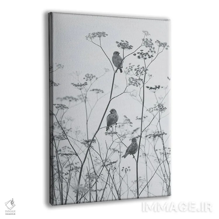 تابلو استامپ ژاپنی (چاپ سنتی) اثر آنابل شابر - نمای پرسپکتیو محصول