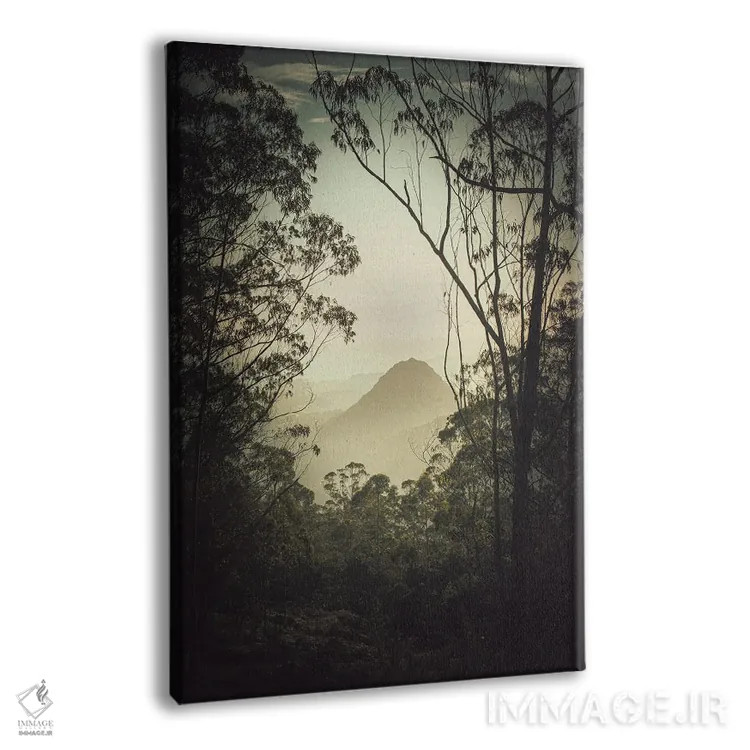 تابلو استامپ ژاپنی II (چاپ سنتی) اثر آنابل شابر - نمای پرسپکتیو محصول