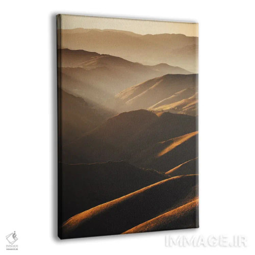 تابلو میان تپهها و درهها اثر آنابل شابر - نمای پرسپکتیو محصول