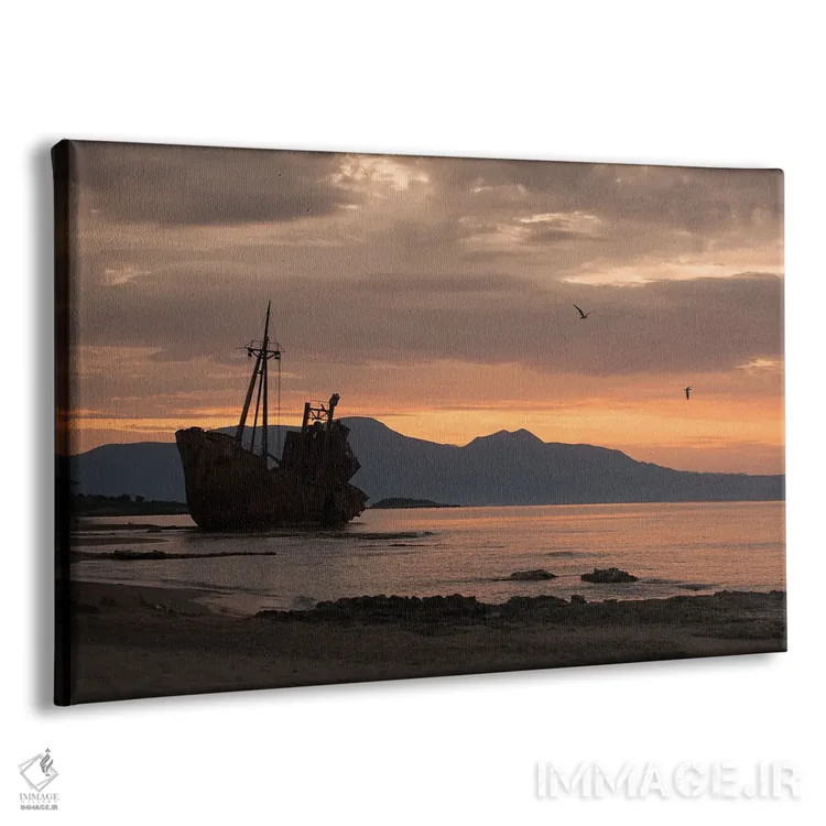 تابلو کشتی ارواح اثر آنابل شابر - نمای پرسپکتیو محصول