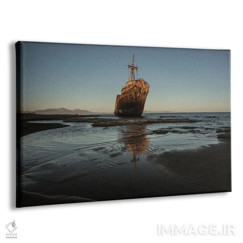 تابلو کشتی شبح اثر آنابل شابر - نمای پرسپکتیو محصول