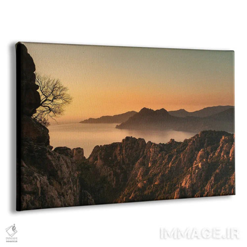 تابلو درههای پیانا در کرس I (فرانسه) اثر آنابل شابر - نمای پرسپکتیو محصول