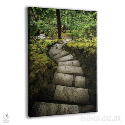 تابلو باغ ژاپنی پورتلند اثر آنابل شابر - نمای پرسپکتیو محصول