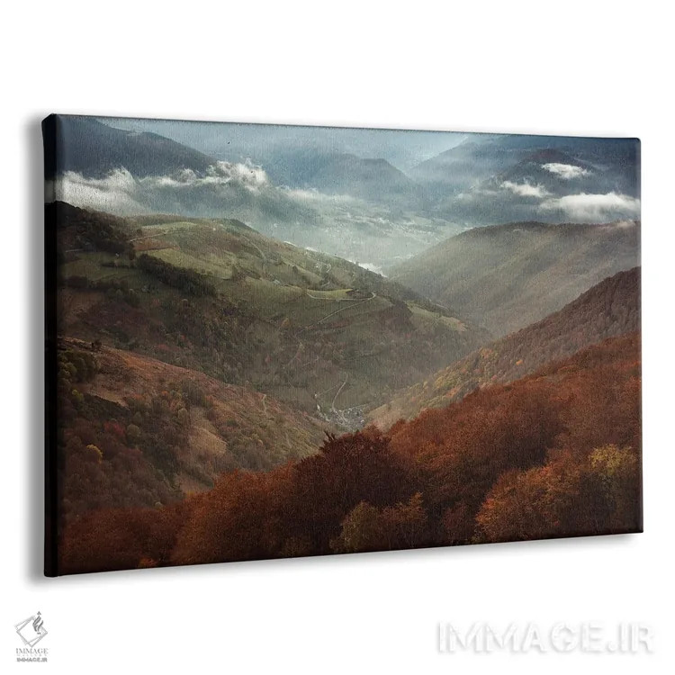 تابلو درهٔ مخفی اثر آنابل شابر - نمای پرسپکتیو محصول