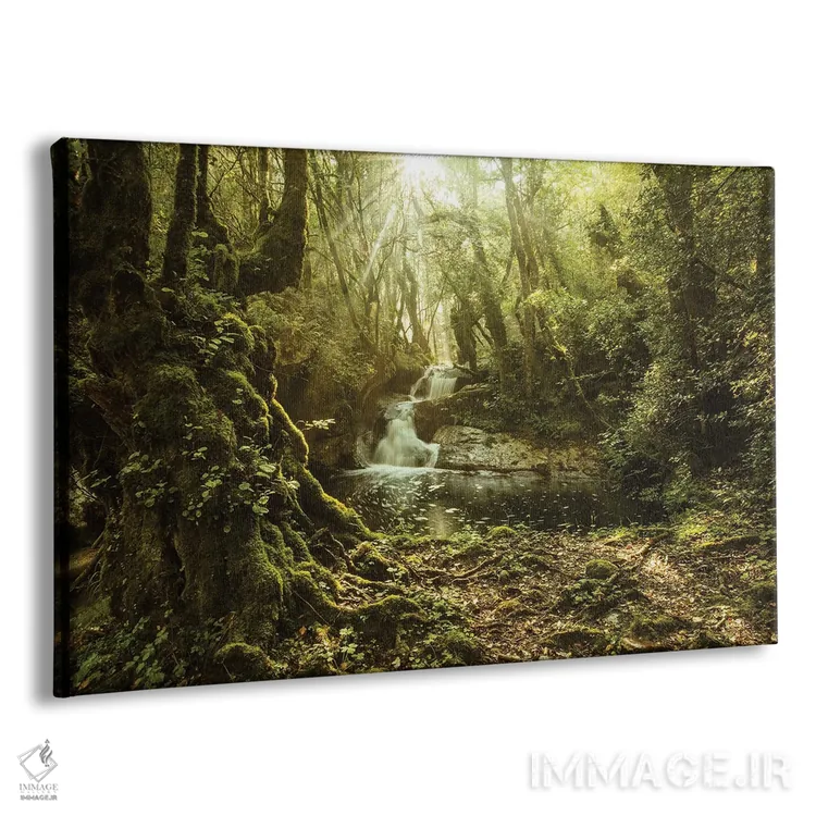 تابلو بهشت سبز در جزیره کرس اثر آنابل شابر - نمای پرسپکتیو محصول