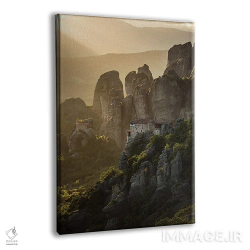 تابلو متئورا (مجموعه صخرهای در یونان) اثر آنابل شابر - نمای پرسپکتیو محصول
