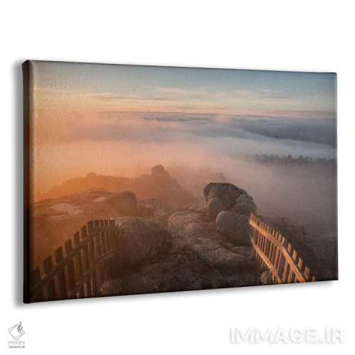 تابلو مسیر به سوی دریای ابرها اثر آنابل شابر - نمای پرسپکتیو محصول