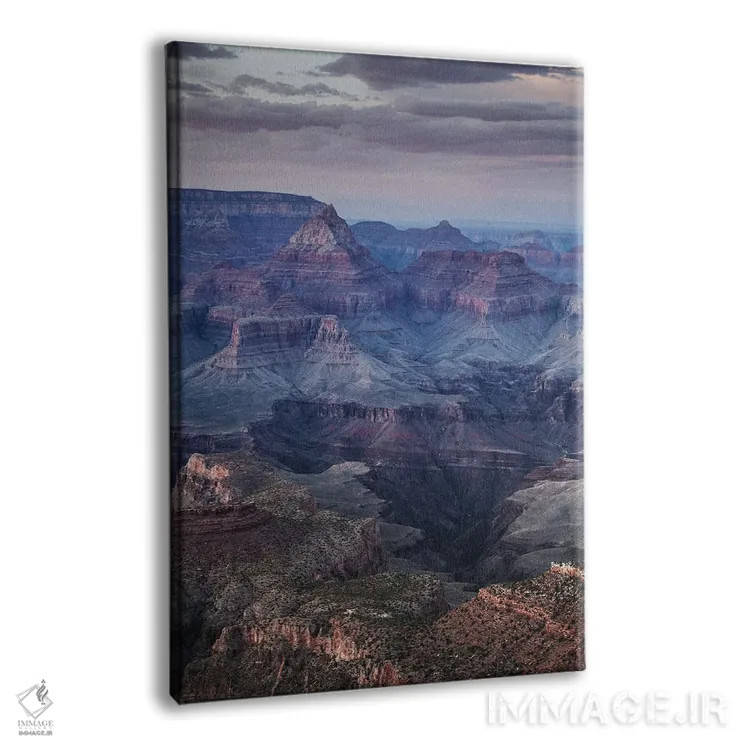 تابلو گرند کانیون در پایان روز اثر آنابل شابر - نمای پرسپکتیو محصول
