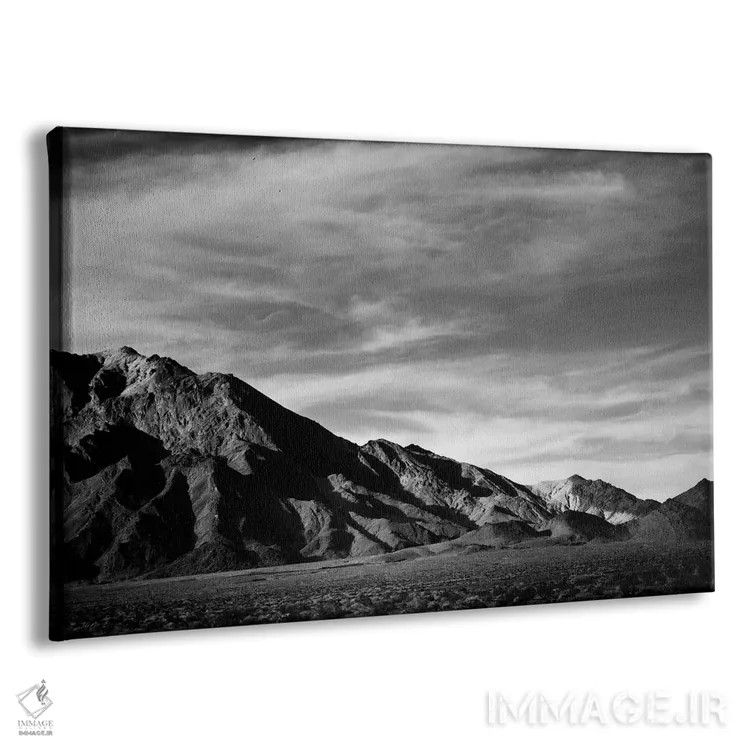 تابلو نزدیک دره مرگ اثر انسل آدامز (عکاس طبیعت آمریکایی) - نمای پرسپکتیو محصول