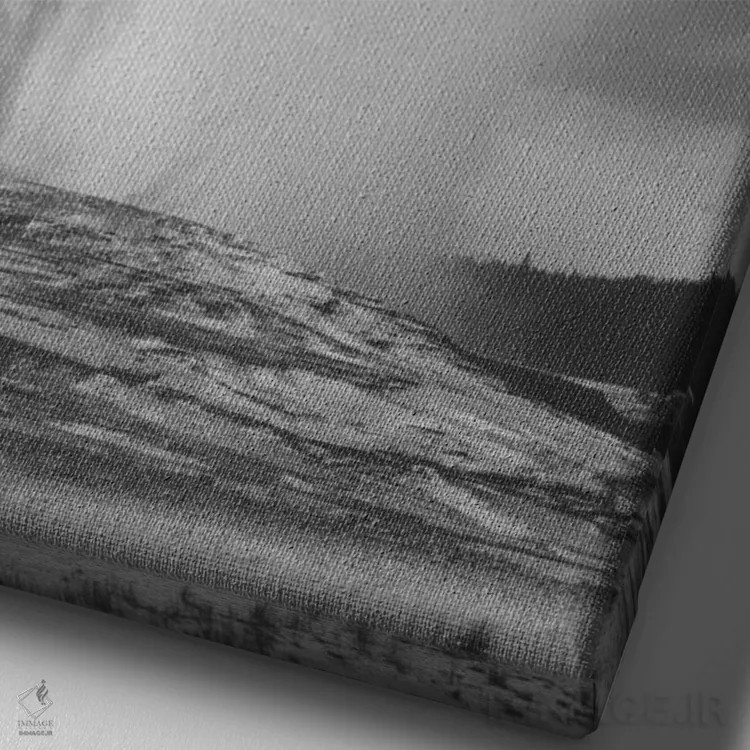 تابلو Yellowstone National Park,چشمه آبگرم اولد فِیثفول، پارک ملی یلواستون اثر انسل آدامز (عکاس طبیعت آمریکایی) - نمای نزدیک بافت بوم