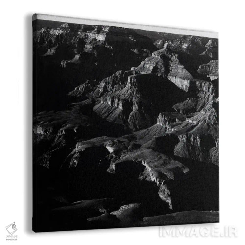 تابلو گرند کانیون اثر انسل آدامز (عکاس طبیعت آمریکایی) - نمای پرسپکتیو محصول