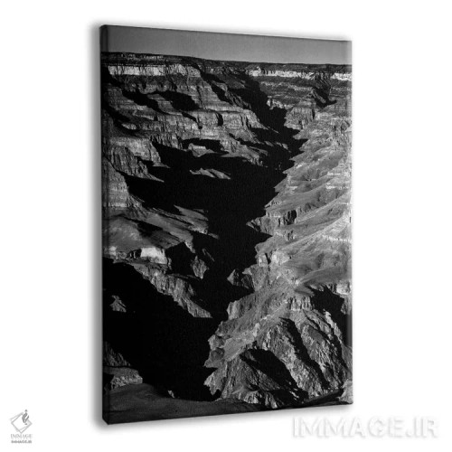 تابلو 1941,گرند کانیون از لبه جنوبی، ۱۹۴۱ اثر انسل آدامز (عکاس طبیعت آمریکایی) - نمای پرسپکتیو محصول