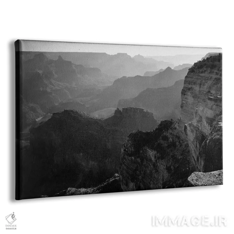 تابلو پارک ملی گرند کانیون I اثر انسل آدامز (عکاس طبیعت آمریکایی) - نمای پرسپکتیو محصول