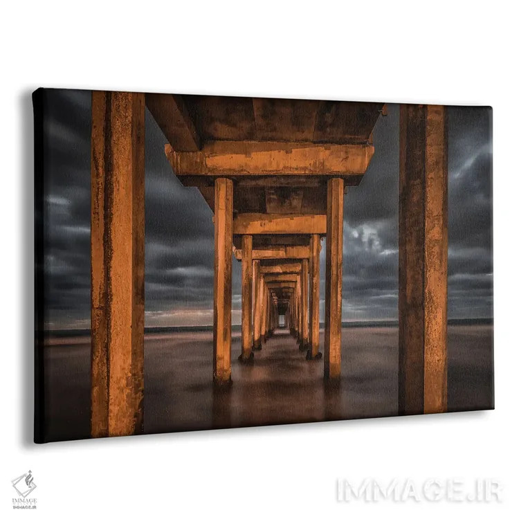 تابلو پایانناپذیر اثر آندریاس آجازی - نمای پرسپکتیو محصول