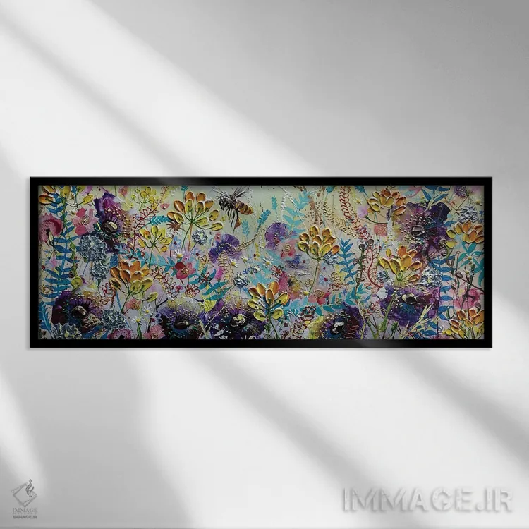 تابلو افسونشده اثر اندرو آلن جانسون - نمای قابدار مشکی