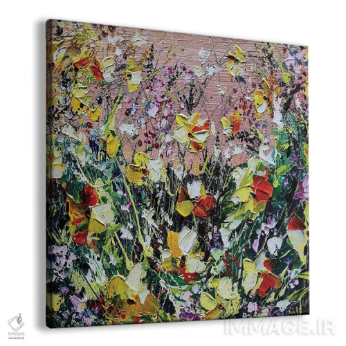 تابلو سلام بر زرد II اثر اندرو آلن جانسون - نمای پرسپکتیو محصول