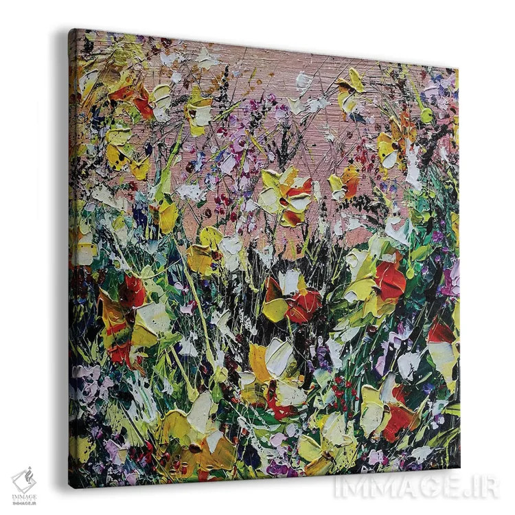 تابلو سلام بر زرد II اثر اندرو آلن جانسون - نمای پرسپکتیو محصول