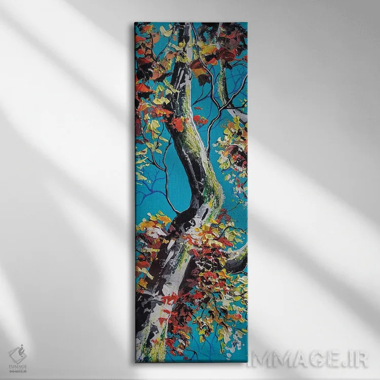 تابلو ظرافت پاییز اثر اندرو آلن جانسون - نمای روبهرو روی دیوار