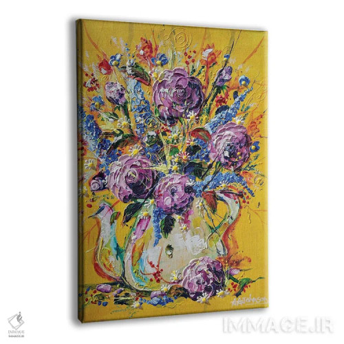 تابلو درهمآمیختگی عجیبوغریب اثر اندرو آلن جانسون - نمای پرسپکتیو محصول