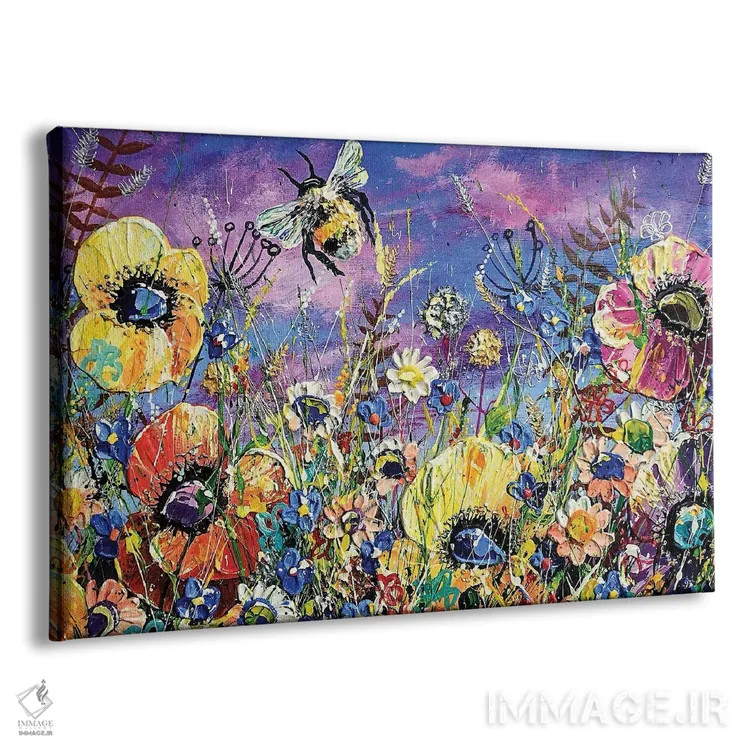 تابلو تابستان اثر اندرو آلن جانسون - نمای پرسپکتیو محصول