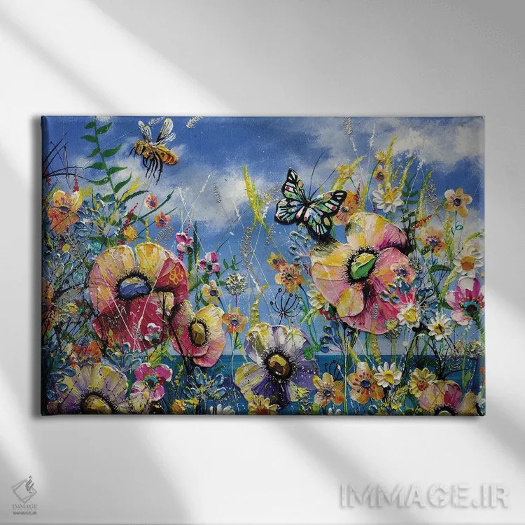 تابلو اقیانوس امکانات اثر اندرو آلن جانسون - نمای روبهرو روی دیوار