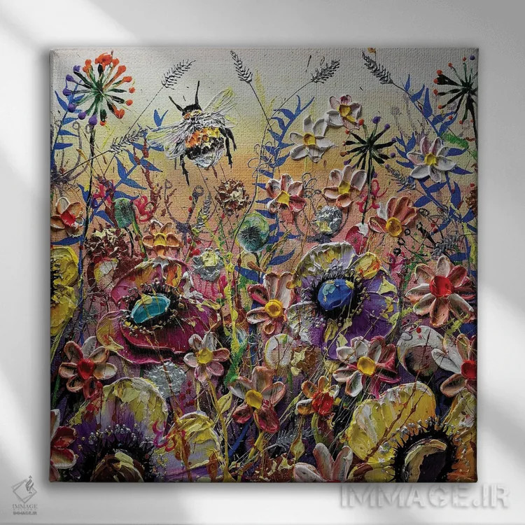 تابلو همه چیز عالی II اثر اندرو آلن جانسون - نمای روبهرو روی دیوار