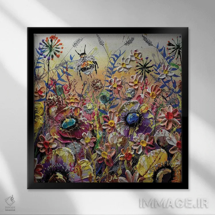 تابلو همه چیز عالی II اثر اندرو آلن جانسون - نمای قابدار مشکی