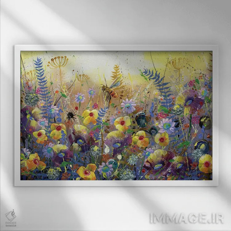 تابلو دلانگیز اثر اندرو آلن جانسون - نمای قابدار سفید