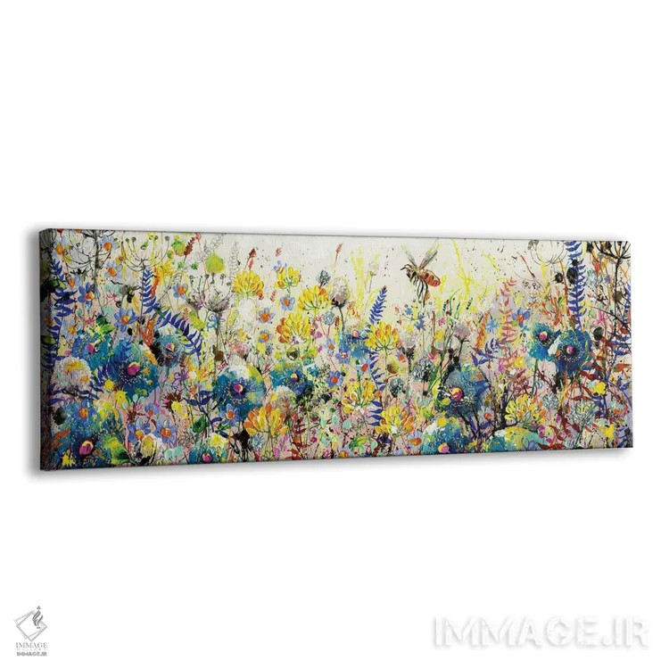 تابلو حسی برای رنگ سبزآبی اثر اندرو آلن جانسون - نمای پرسپکتیو محصول