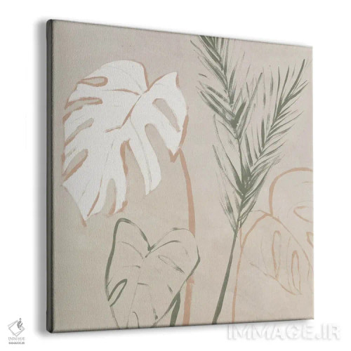 تابلو نخلهای بوهو I (سبک بوهمی) اثر آریا کِی - نمای پرسپکتیو محصول