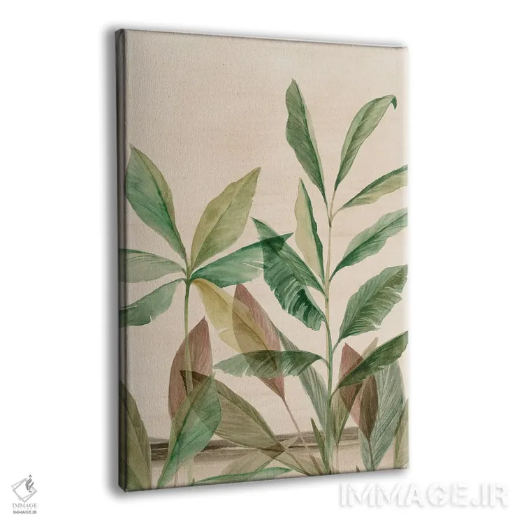 تابلو مناطق گرمسیری رنگارنگ I اثر آریا کِی - نمای پرسپکتیو محصول