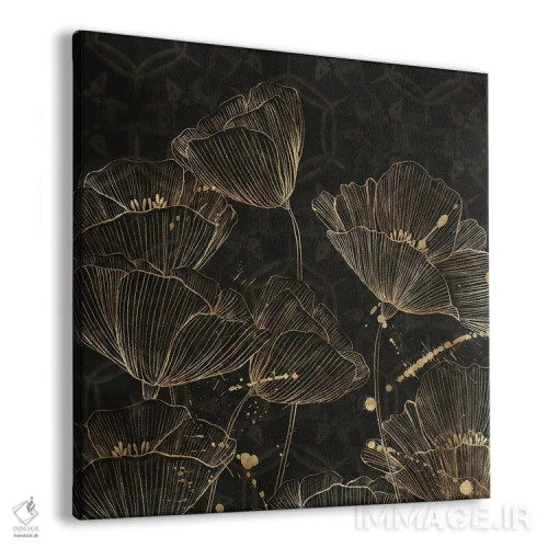 تابلو شکوفههای نیمهشب II اثر آریا کِی - نمای پرسپکتیو محصول